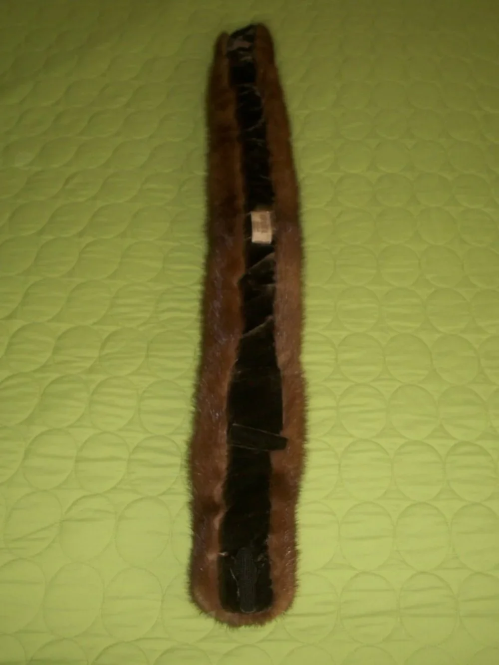 Vintage Real Gruidl Brown Mink Fur Collar/Stole